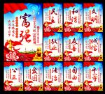 价值观展板