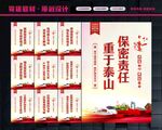保密展板