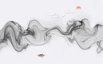 新中式水墨山水画