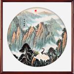 国画山水风景画