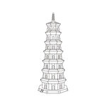 金鳌洲塔