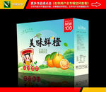 橙子包装盒设计
