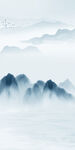 人气 山水玄关新画 TIF分层
