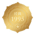 徽章金属牌元素 红色文化