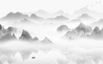 新中式意境别墅山水 TIF分层