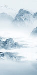 最新别墅山水玄关 TIF分层