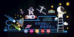 科技航空教育文化墙