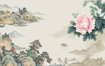 国画现代高端山水 TIF分层