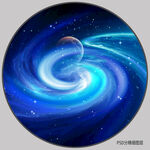 蓝色星空