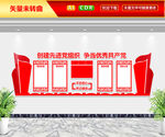 创先进基层党组织文化墙