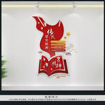 伟大建党精神文化墙