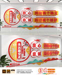 两个维护文化墙