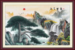 国画山水国画