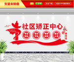 社区矫正中心文化墙