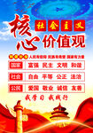  价值观海报