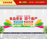 食品安全四个最严文化墙