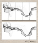 泼墨山水画