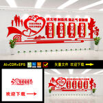 文明城市文化墙