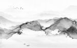 线条最新高端山水 TIF分层