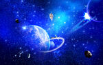 蓝色星空