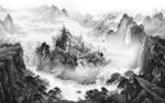爆款 高端风景山水 tif分层