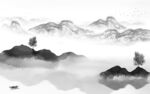 高清 新高端山水画 tif分层