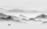 高档 最新背景山水 TIF分层