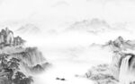 大气最新背景山水 TIF分层