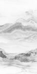 现代 简约玄关山水 tif分层