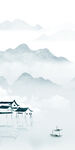 江南 山水无框玄关 TIF分层