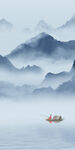 新中式高端玄关山水 TIF分层