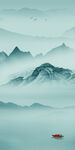 大气 玄关高档山水 TIF分层