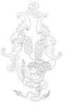 五福图案