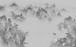 爆款背景别墅山水 TIF分层
