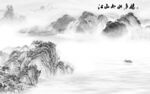 别墅灰色新山水画 TIF分层