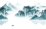 人气中国风新山水 tif分层