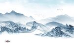 水墨意境新山水画 tif分层