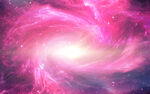 粉色星空