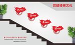 党建楼梯文化墙