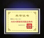 荣誉证书  