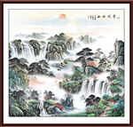 国画山水