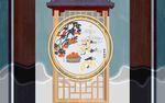 新中式背景墙 
