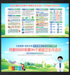 爱国卫生月宣传栏