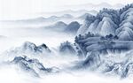 意境电视高清山水 TIF分层