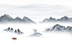 高档 背景高清山水 TIF分层