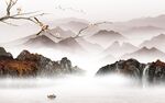 新中式别墅现代山水 TIF分层