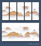 金山山水画