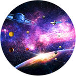 圆形星空