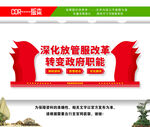放管服文化墙