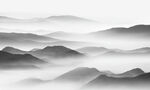 水墨山水画